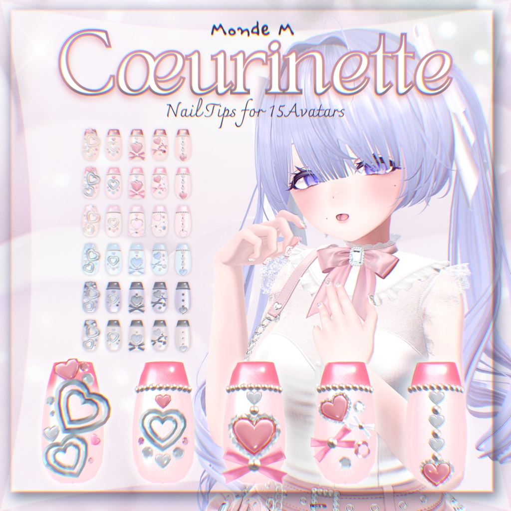 #Monde_M 🩷Cœurinette Nail🩷for15Avatar image