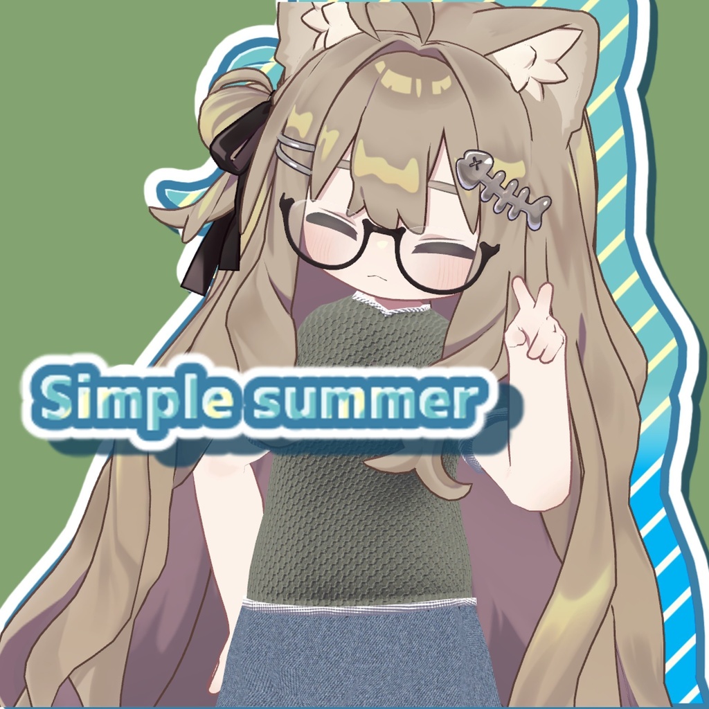 【MA対応】【キプフェル対応】Simple Summer image