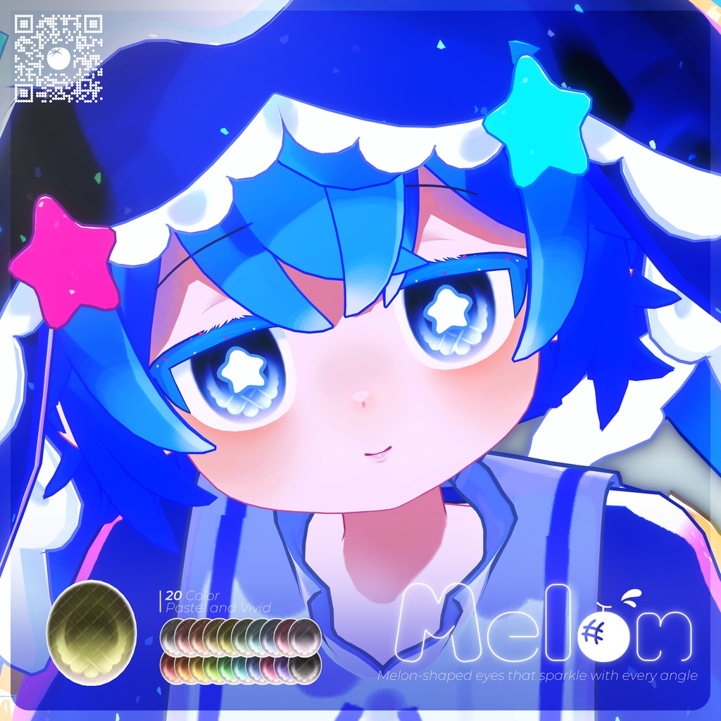 Melon Eye Texture (20 Colours) image