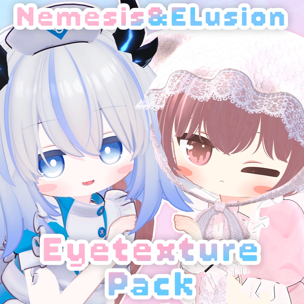 Nemesis/Elcion Compatible Texture 3-Pack [EYE  Eyelash Texture] image
