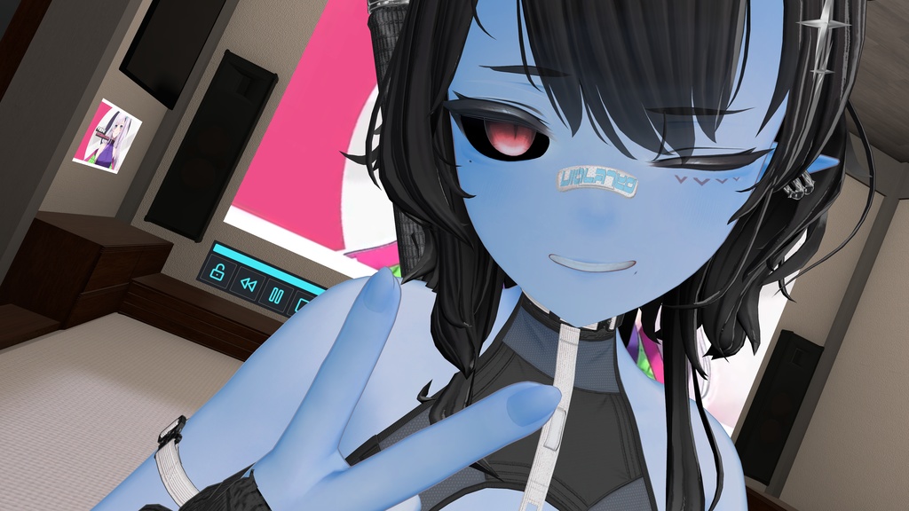 【ウルキ用】青肌テクスチャ image