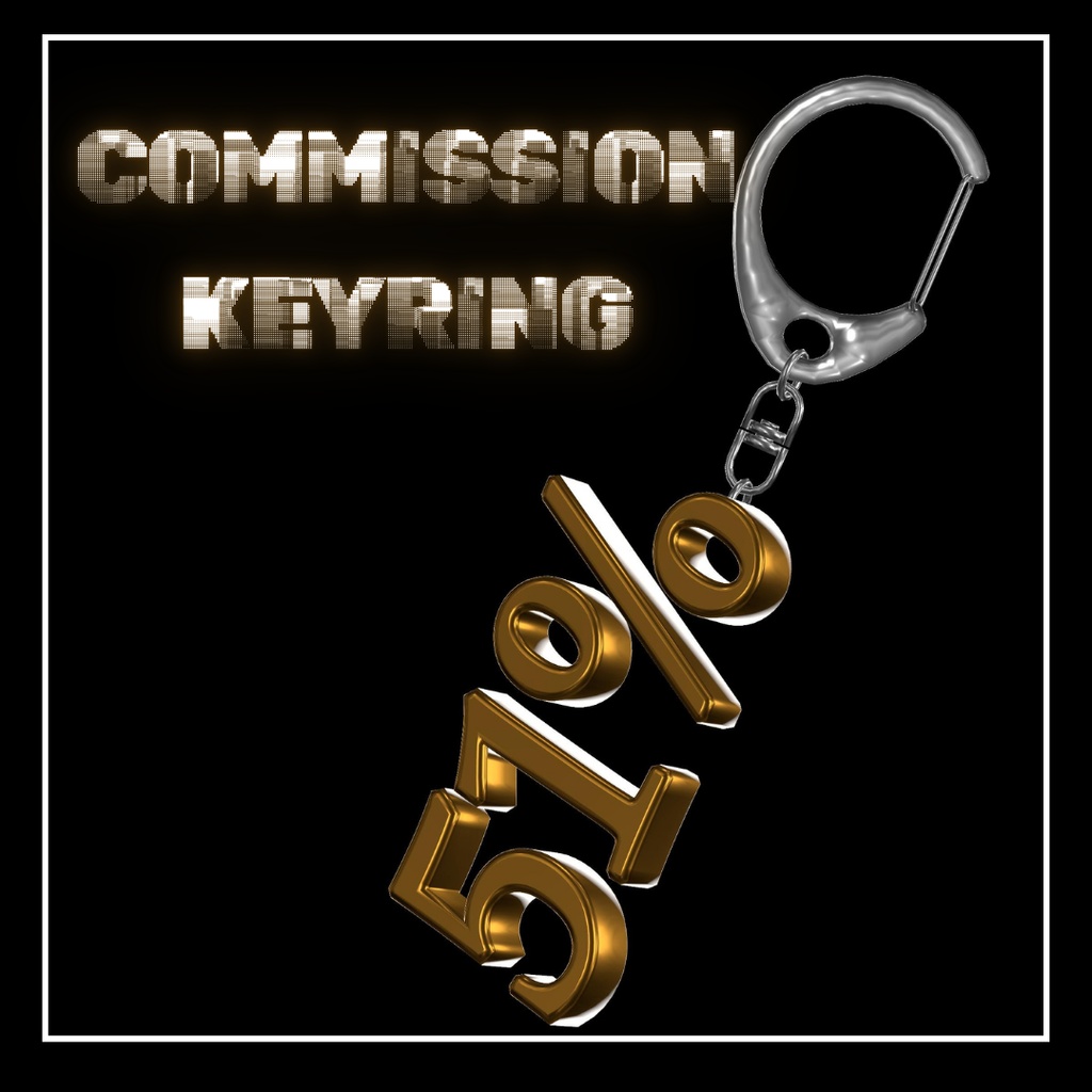 【FREE/無料】COMMISSIONKEYRING　 image