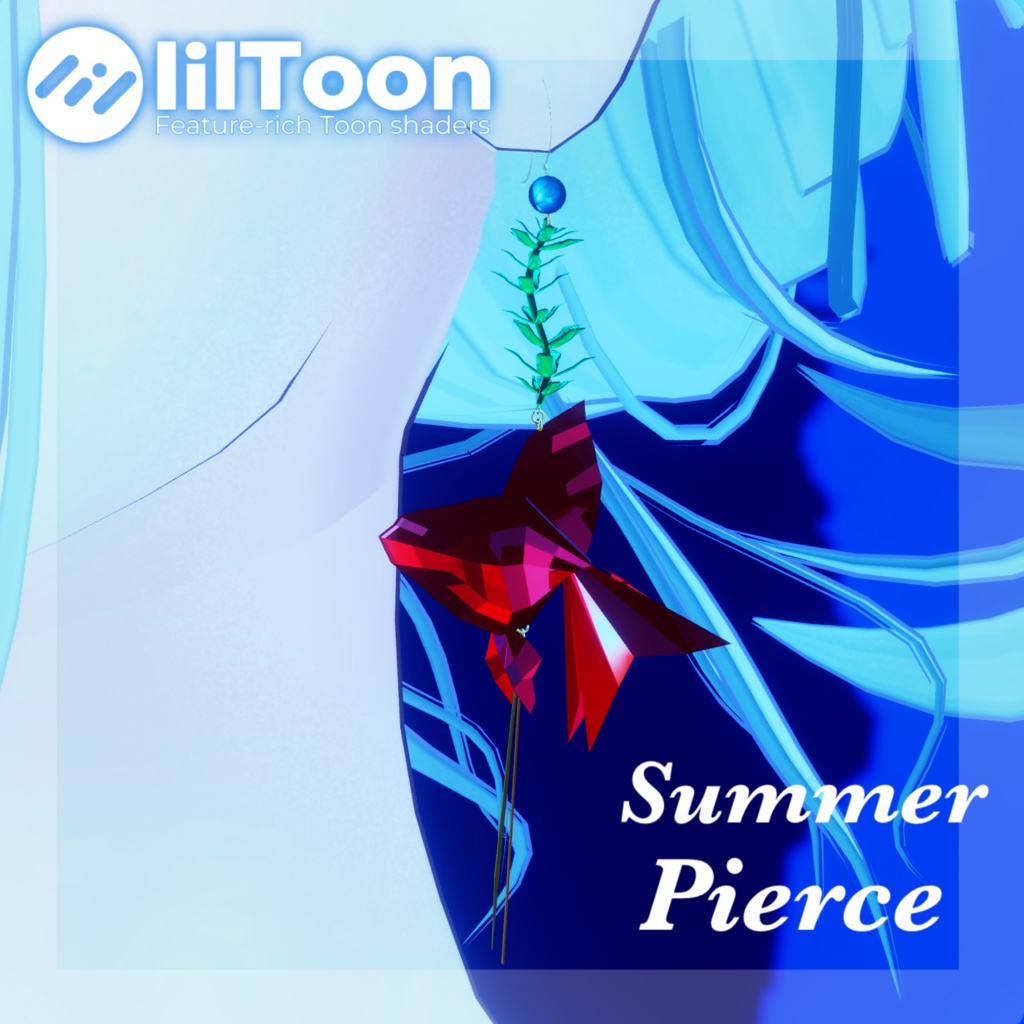 Summer pierce [PhysBone settings applied] image