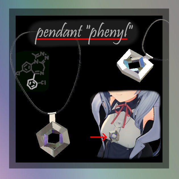 pendant "phenyl" / Pendant image