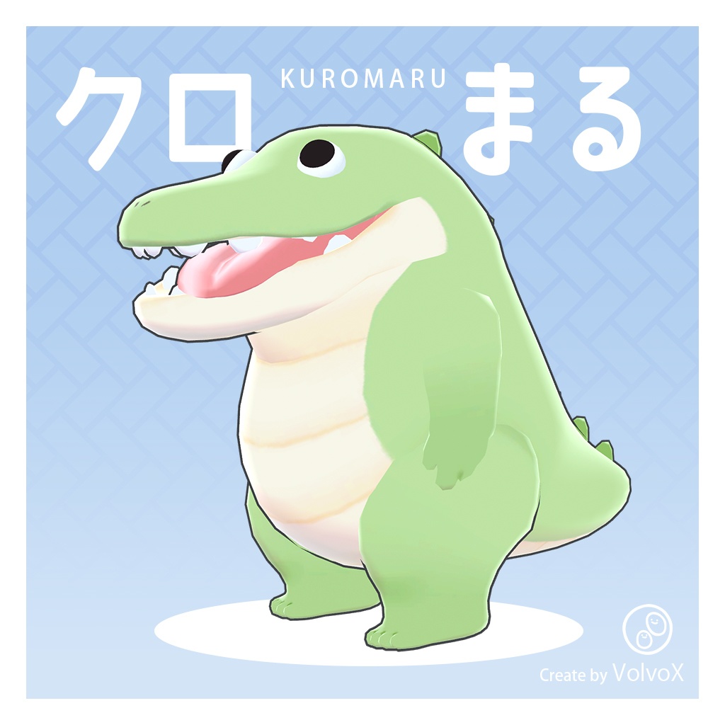 【オリジナル3Dモデル】 クロまる image