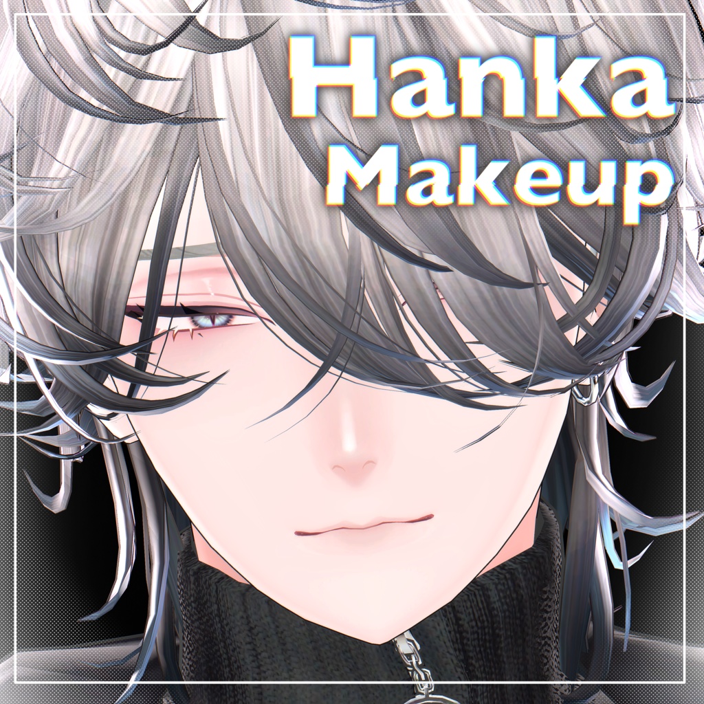 Light and airy Hanka makeup texture image
