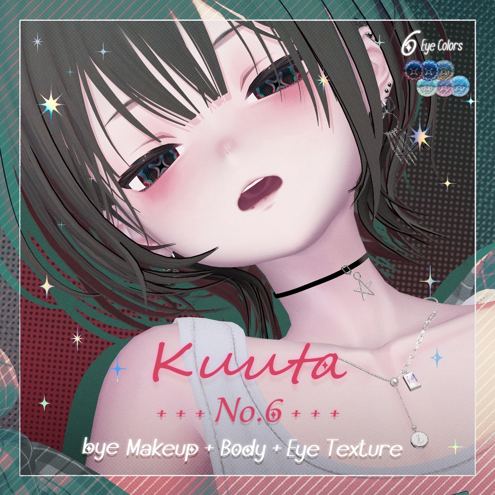 Kuuta- Bye Makeup ( Body )  Eye Texture All pack No. 06 image