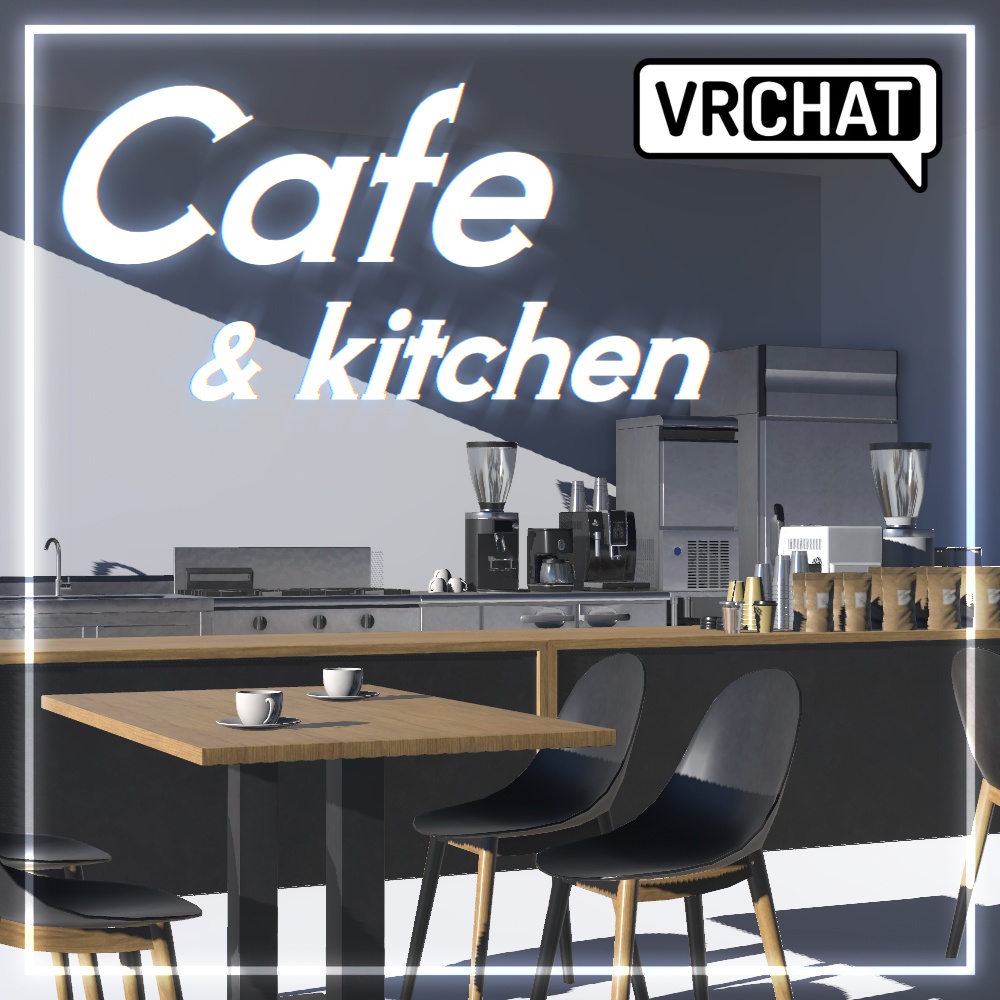【3Dモデル】カフェと厨房アセット(28点) image
