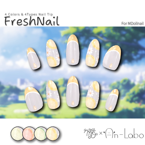 FreshNail #AnLaboBui image
