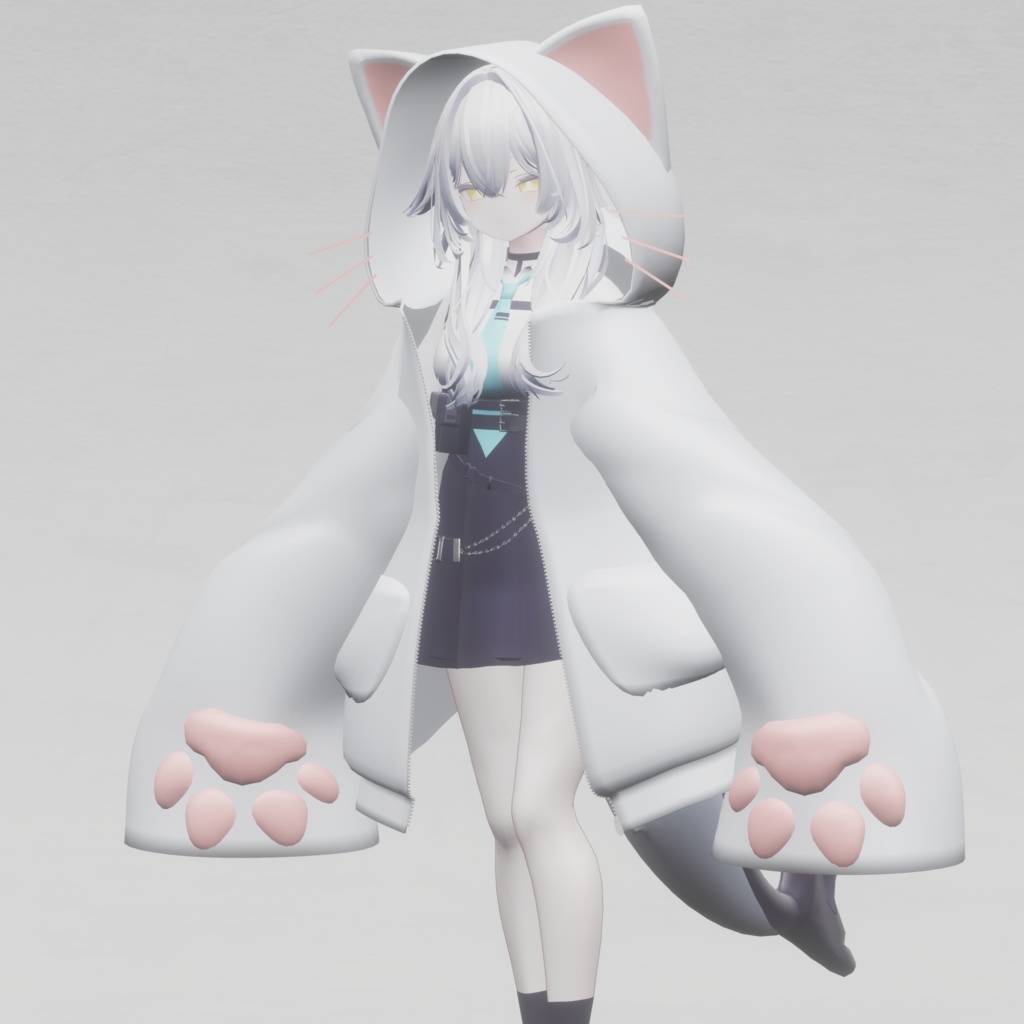 【rurune専用】ぶかぶかねこぱーかー image