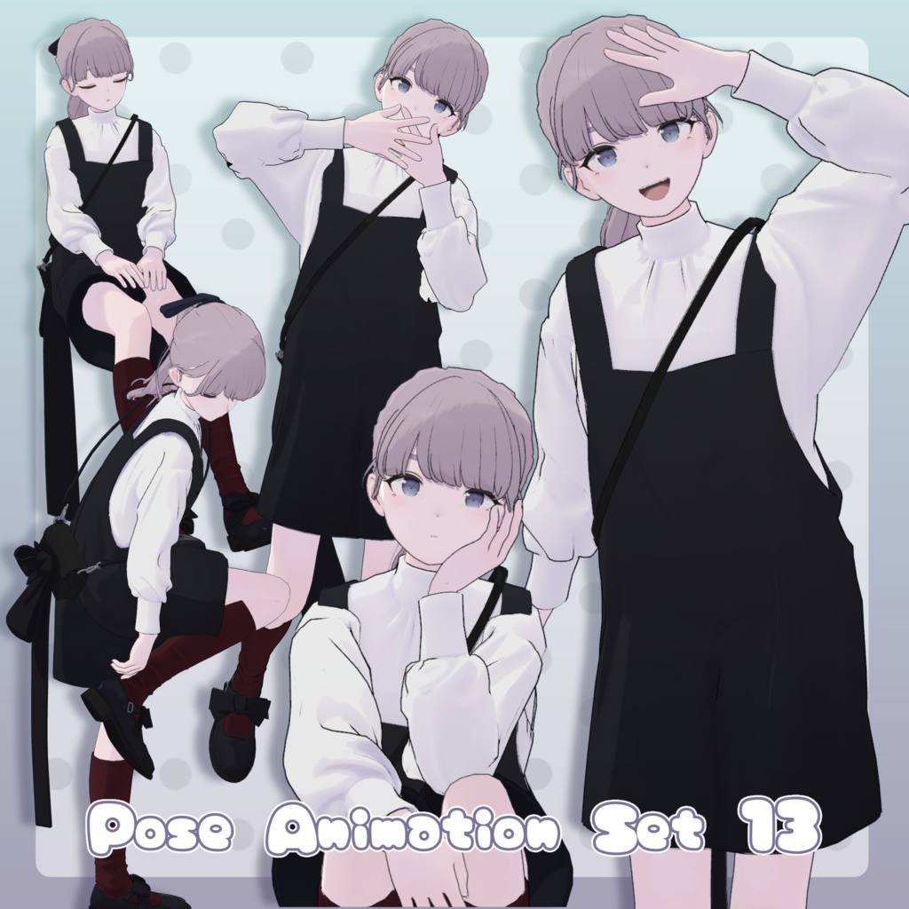 Pose Animation Set 13 [50 types] image