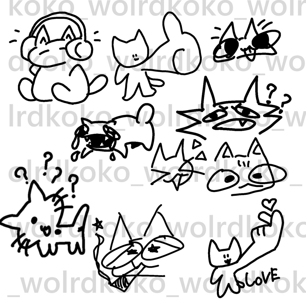 【Free】tattoo　10枚セット image