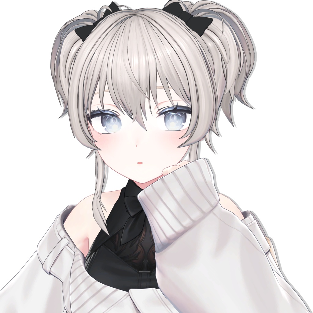 JK Short Twintail Hair image