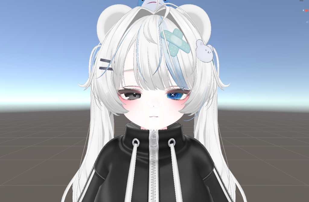 [FREE]トリガーの押し込み具合で手と目が閉じるやつ（ミルフィ専用） image