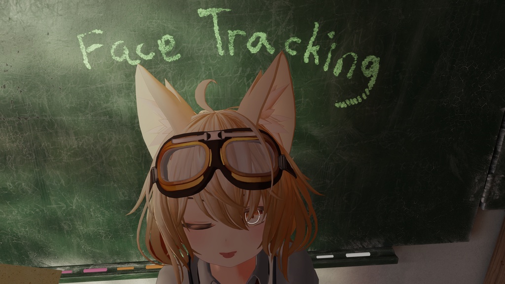 The Demon Realm of Third Street VR Avatar Model "RadDollV2" Face Tracking Settings image