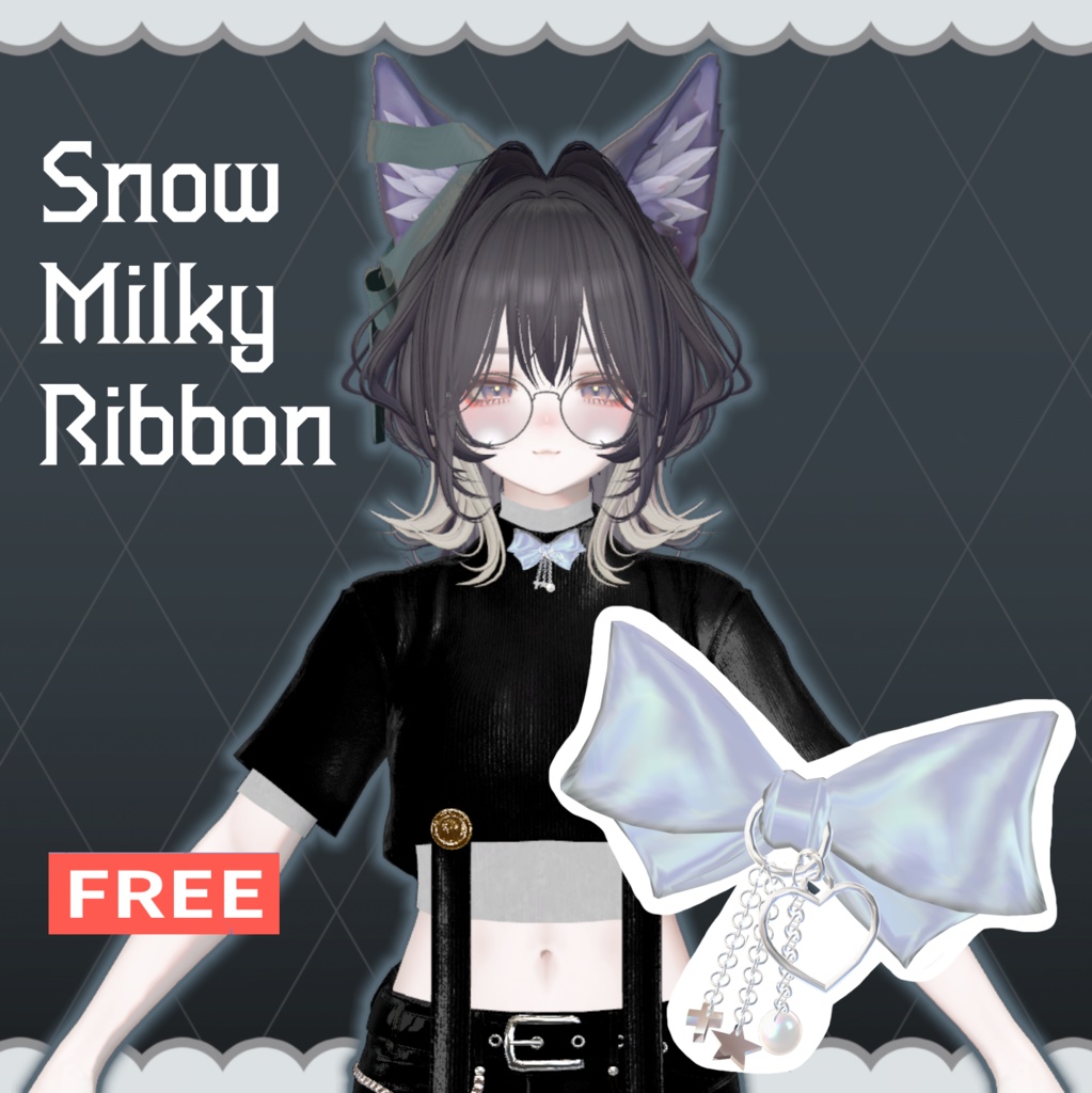 Snow Milky Ribbon image
