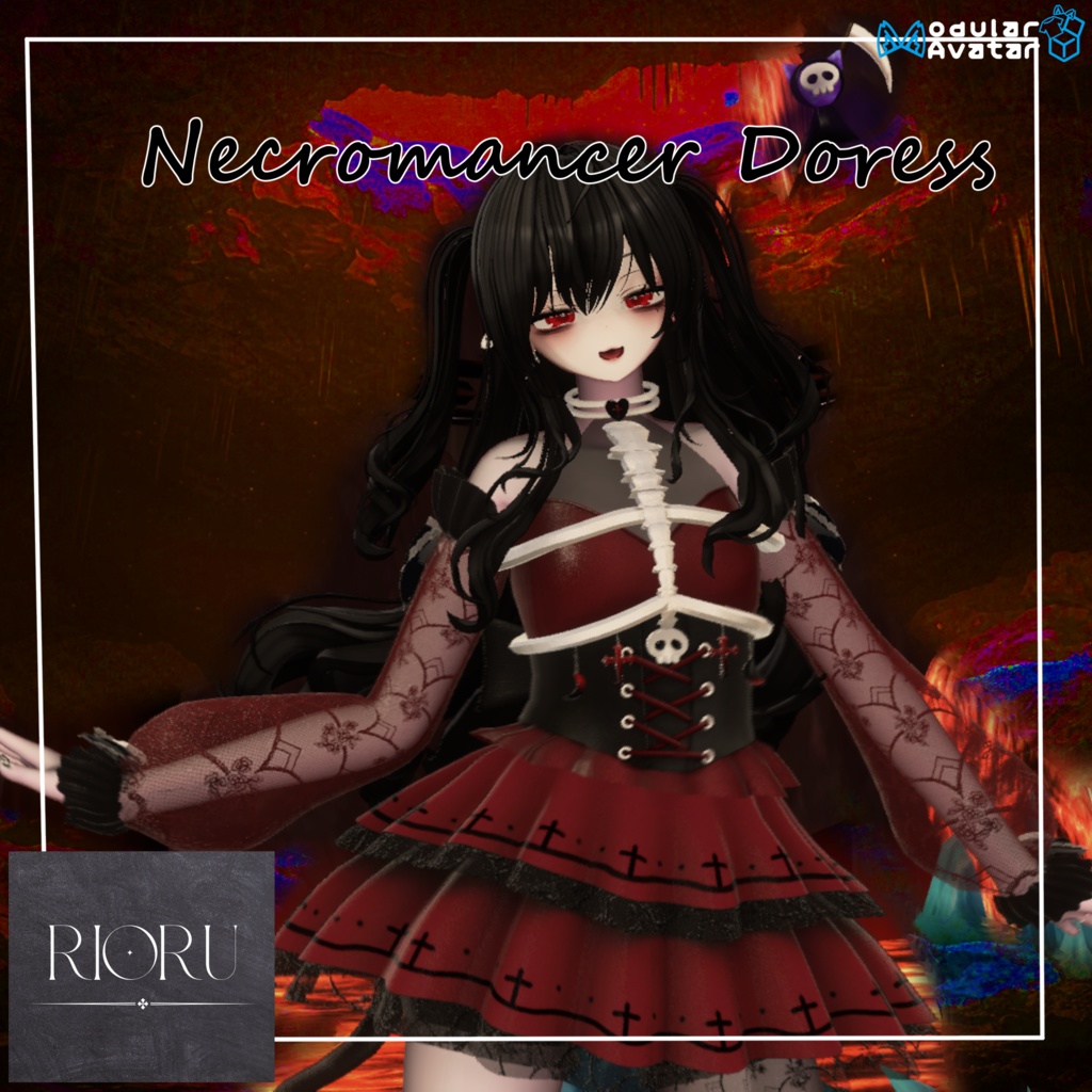 Necromancer Dress With Pet Gimmick image