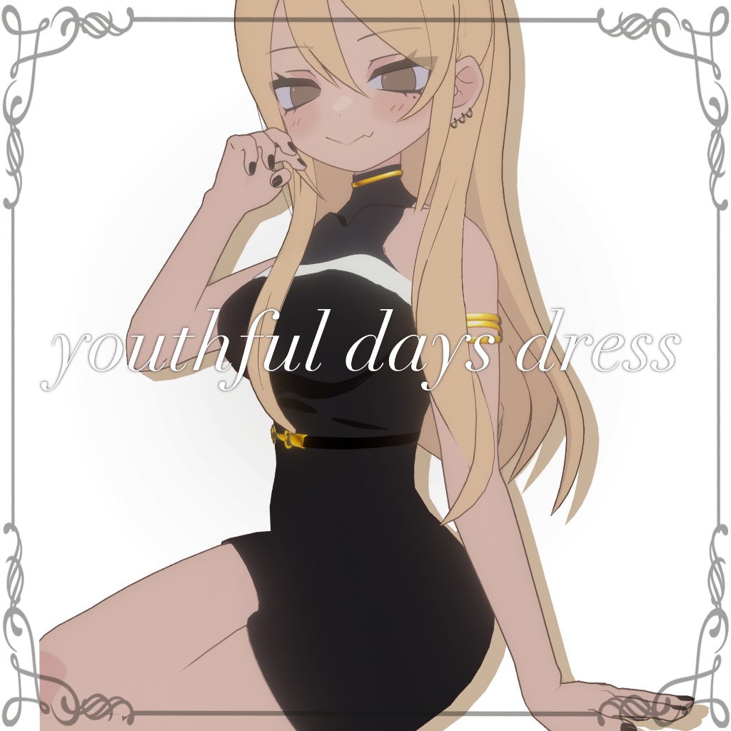 [Nagi Yoru Ruri] Youthful Days Dress [3 colours] image
