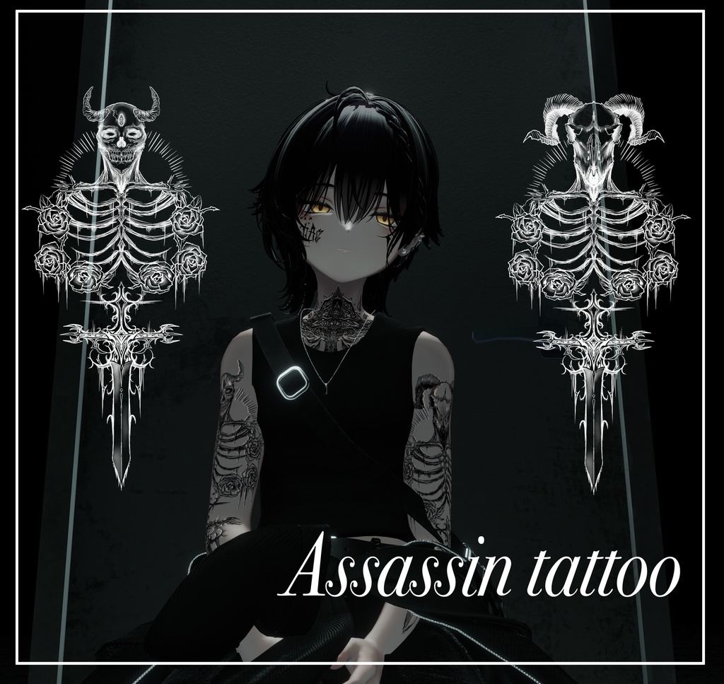 [Koma-no & Madaragumo Kuta] Assassin tattoo image
