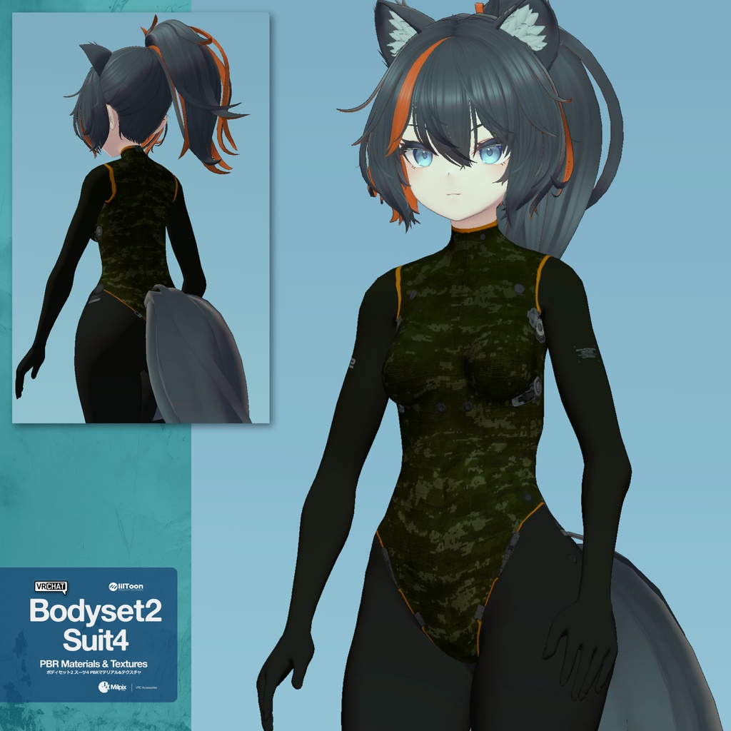 Bodyset2 Suit4 PBR Material / Textures image