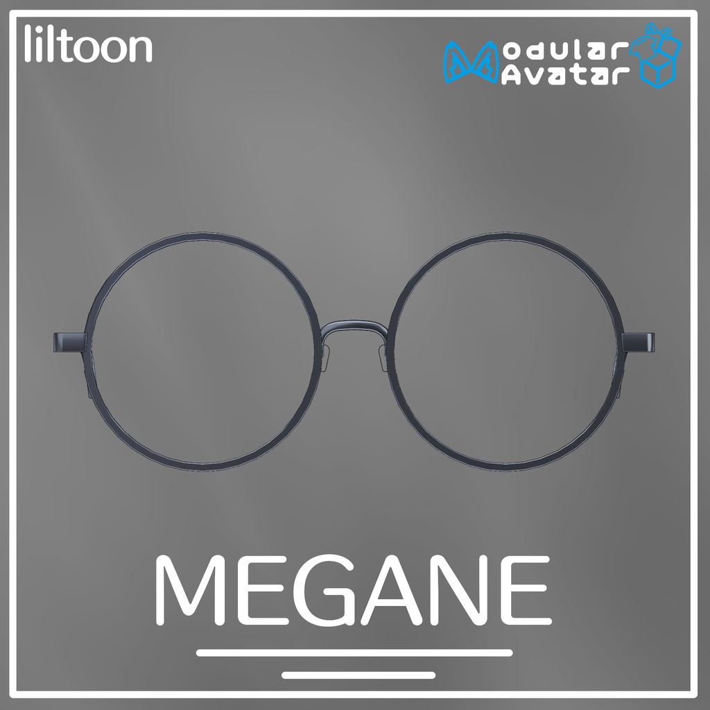 【VRC使用想定】MEGANE  image