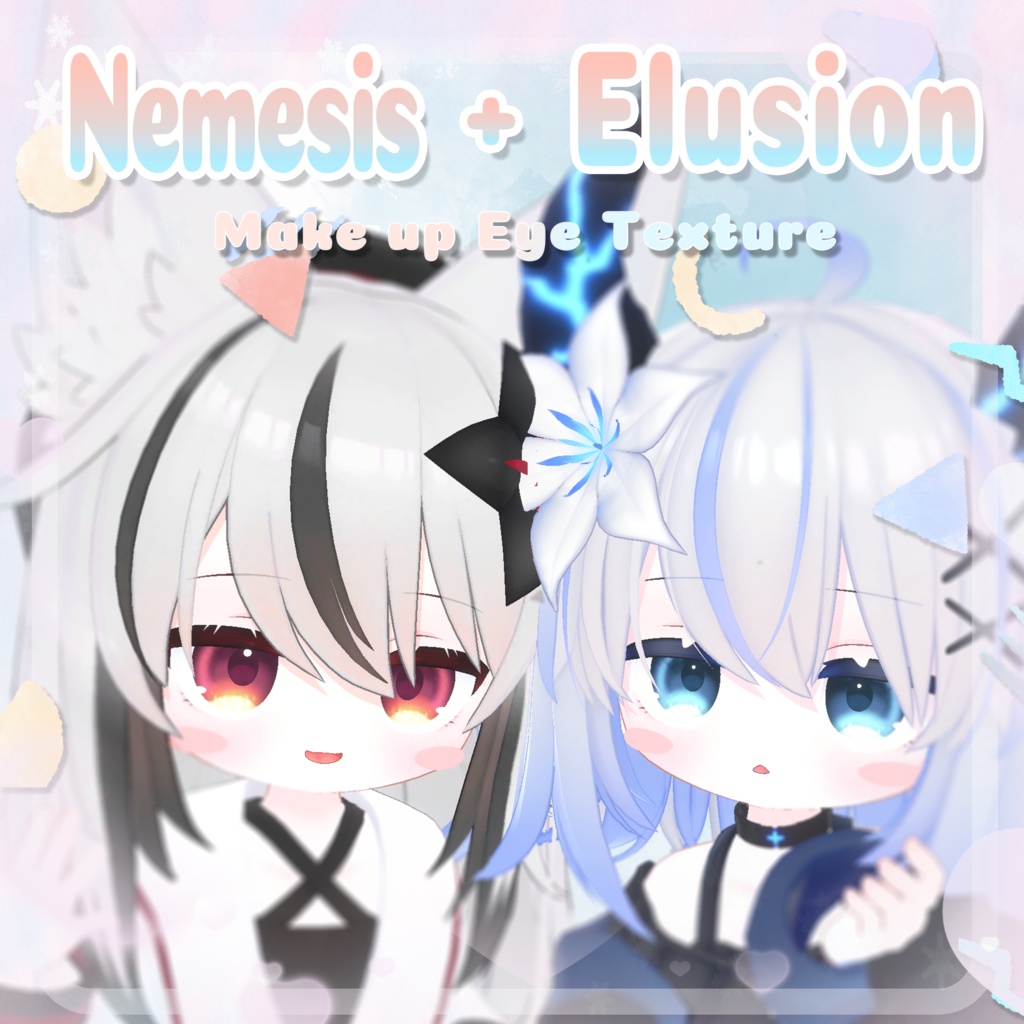 【Elushion＋Nemesis】make up and Eye texture image