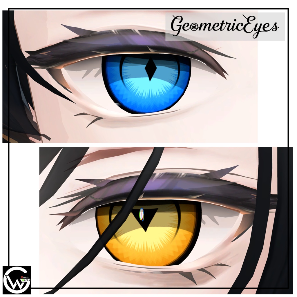 【8 Avatars】GeometricEyes. ▼◆ Eye Texture ◆▲  image