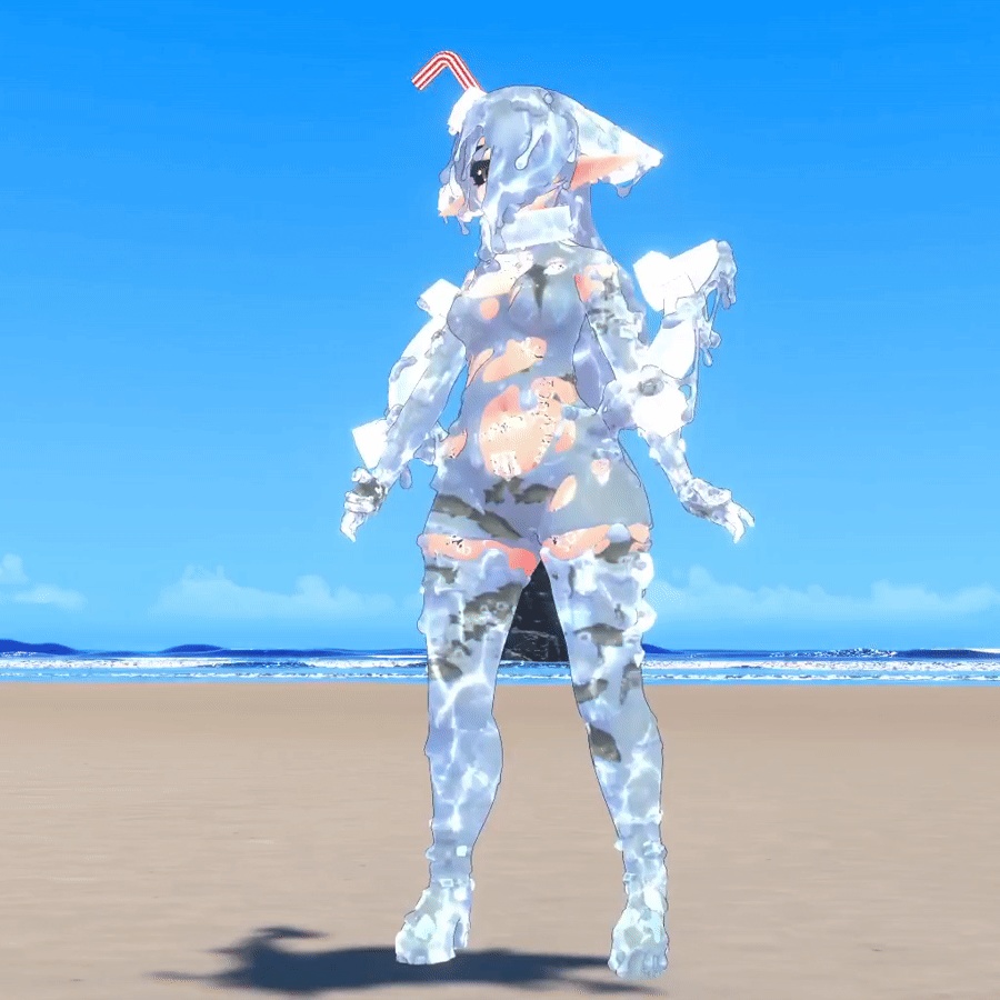Aqua goona material [VRC] for Shoggoth image