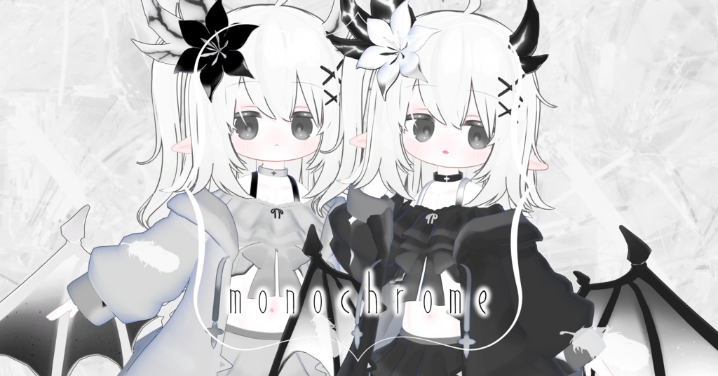 ELusion monochrome Eye&Body texture image