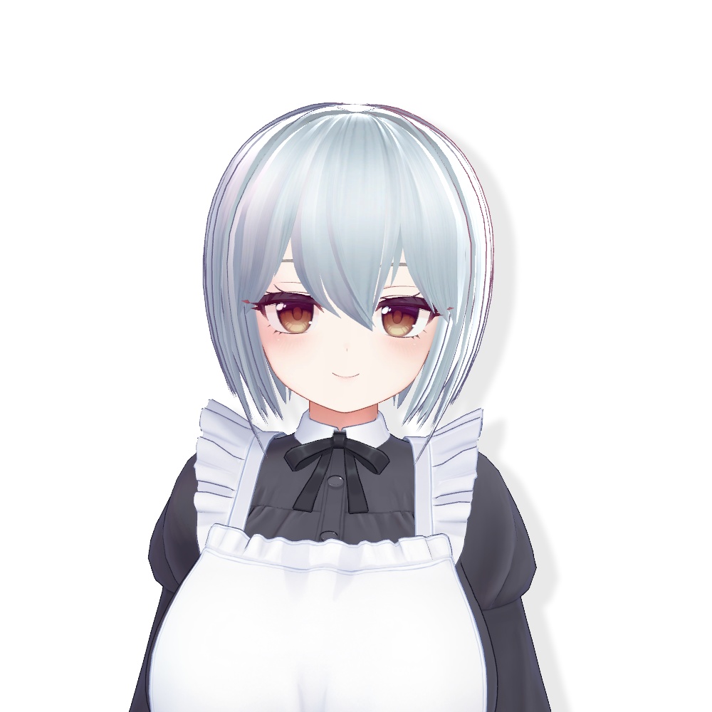 シンプルショートヘア 【VRChat向け髪型】 image