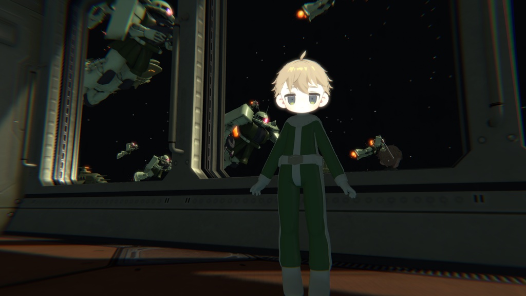 Clothing like that of a Zeon private image