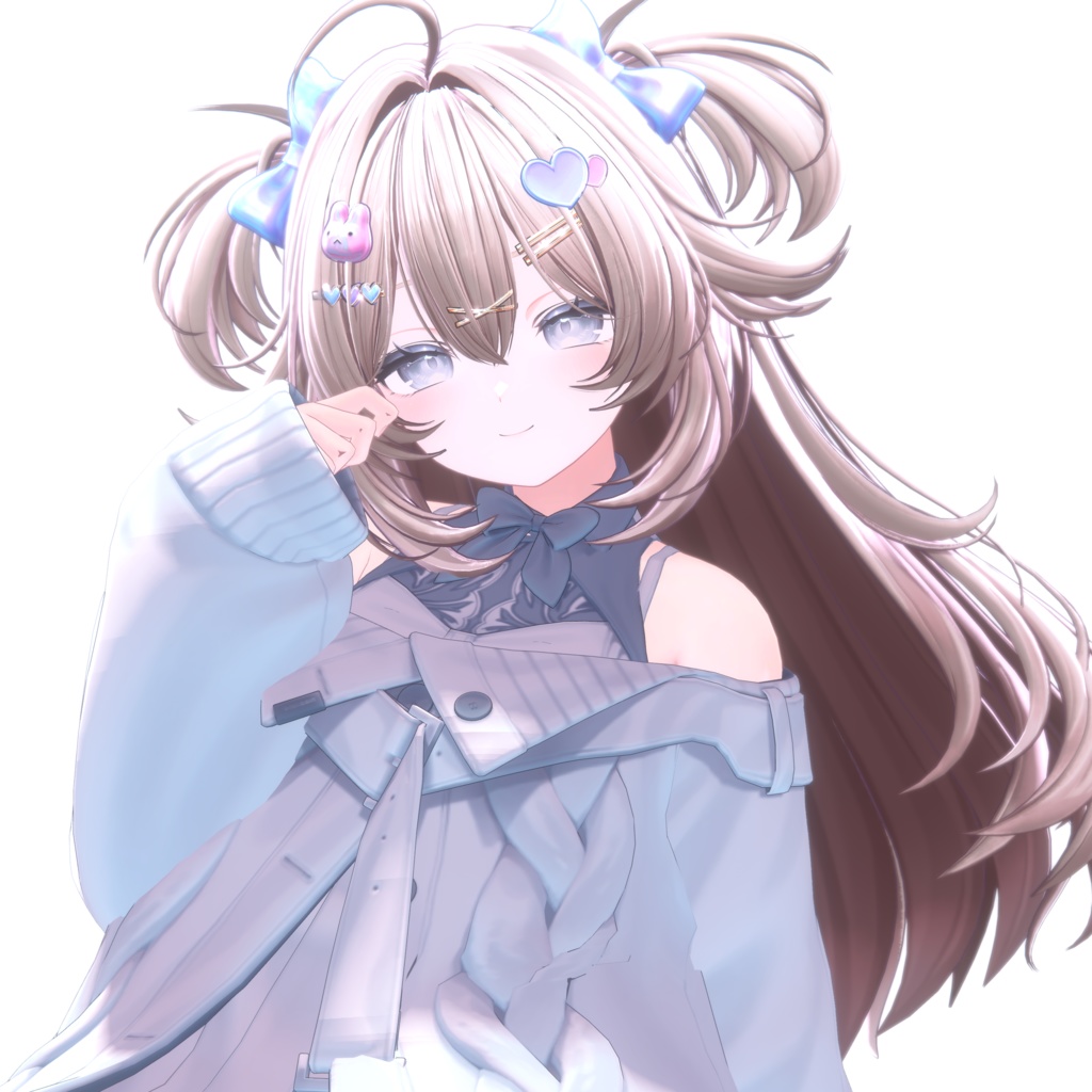 7 Avatar Compatible   Two Sides Up [3D Hair Model] image