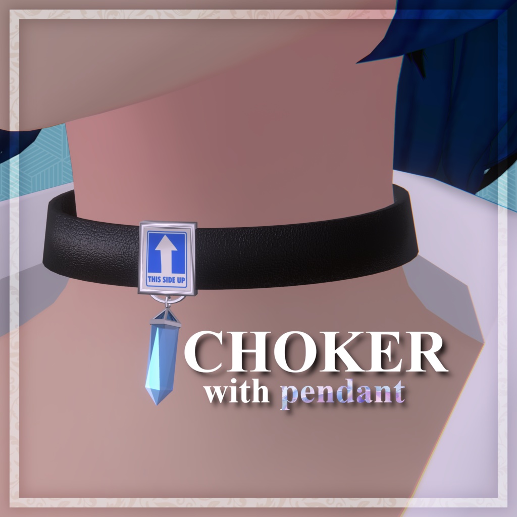 Choker with pendant || ペンダント付きのチョーカー image