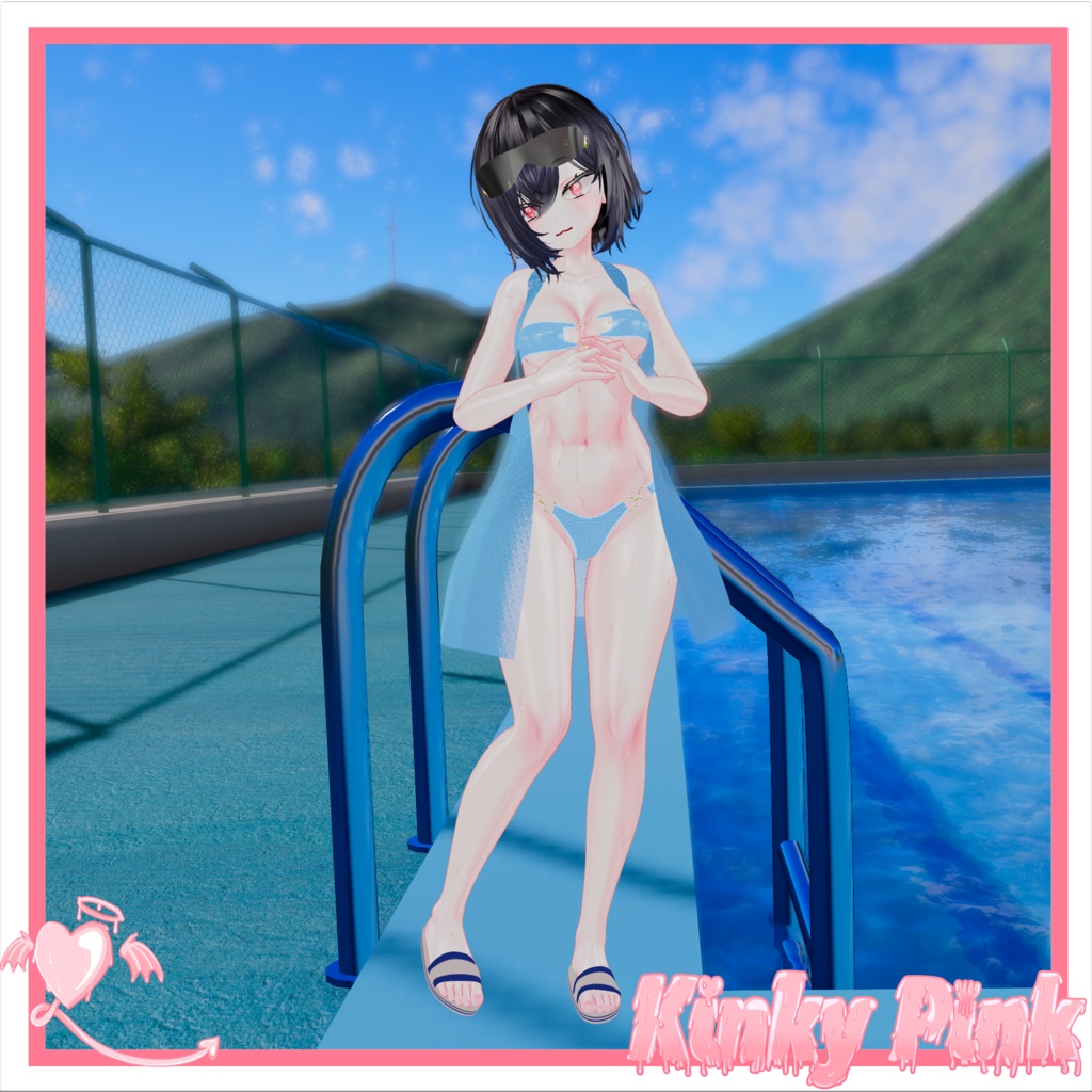 ✨ Summer Swimsuit –PoolDay– Kynky Pink Edition ✨ image