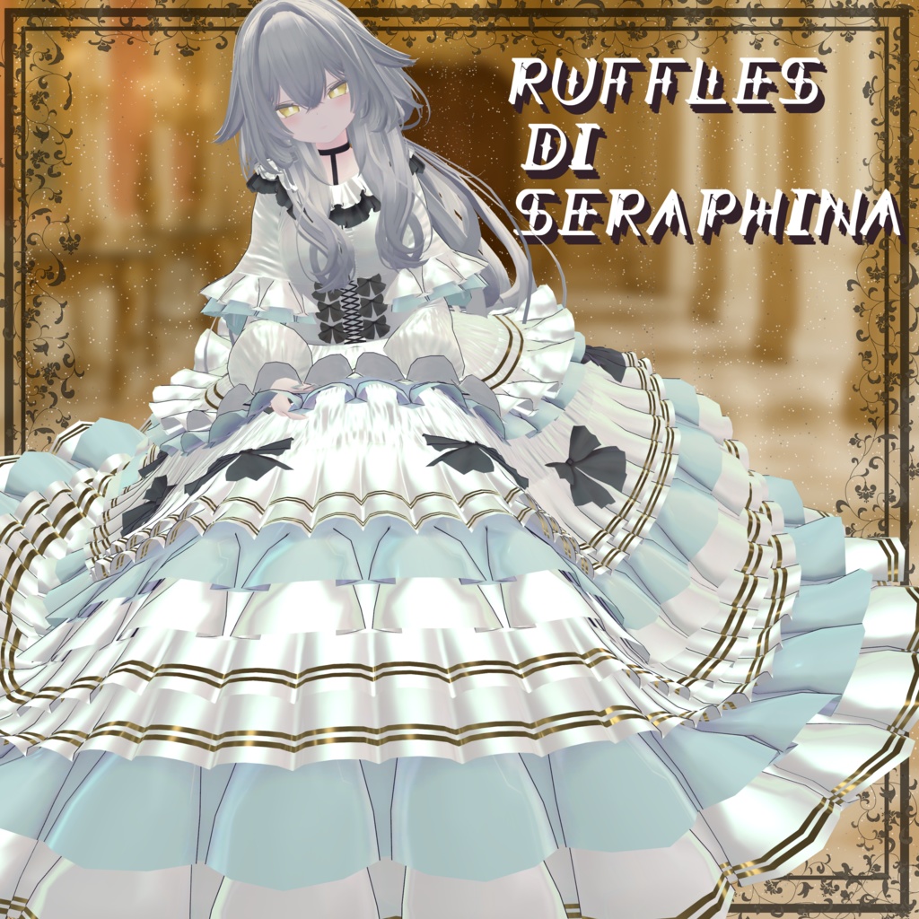 【VRC衣装】Ruffles Di Seraphina image