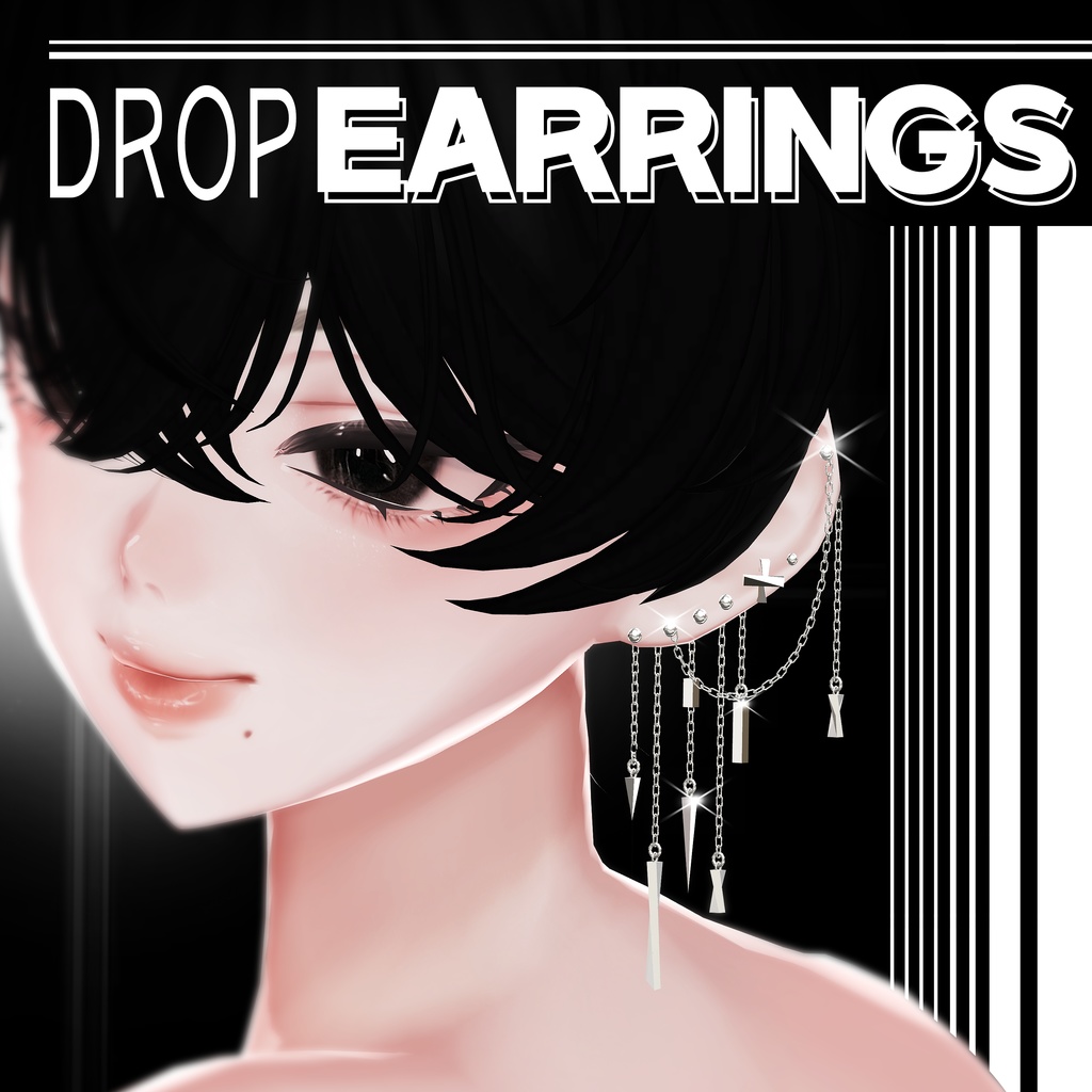 【 6 Avatar 】 Drop Earrings image