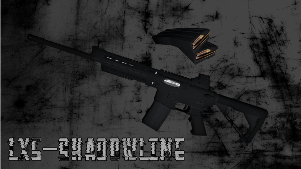 VRChat-compatible Gun Gimmick [LX-5.ShadowLine] image