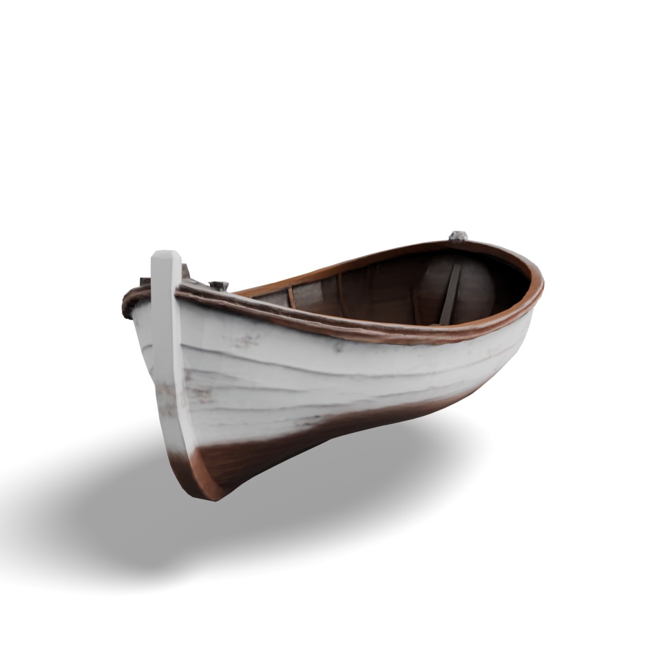 ボート（3Dモデル） image
