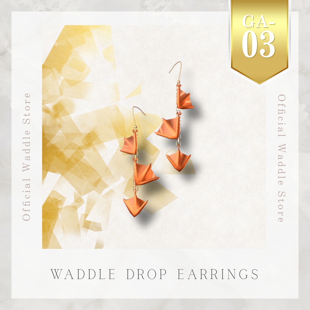 【汎用】Waddle Drop Earrings [GA-03]  image