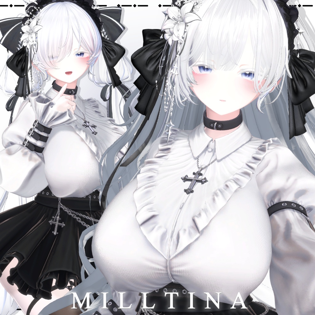 Milltina [ミルティナ] 💙 No.02 Makeup&Face Animation image