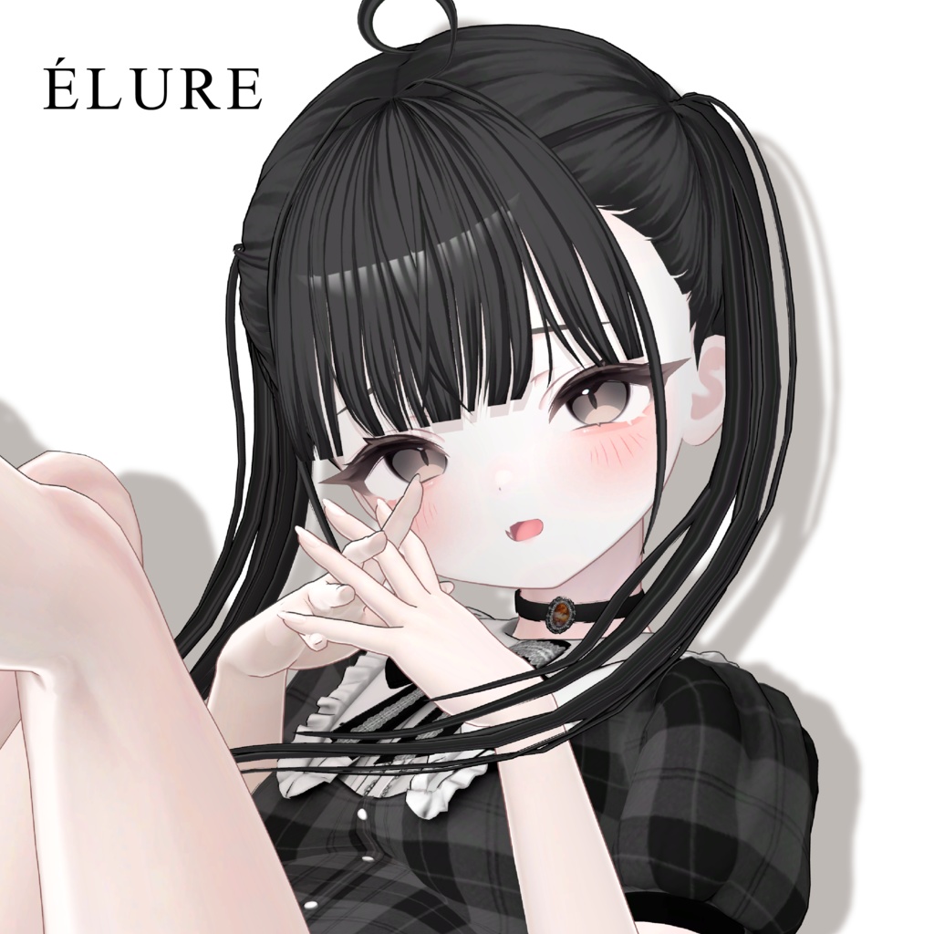 【6アバター対応】Baby twinhair image