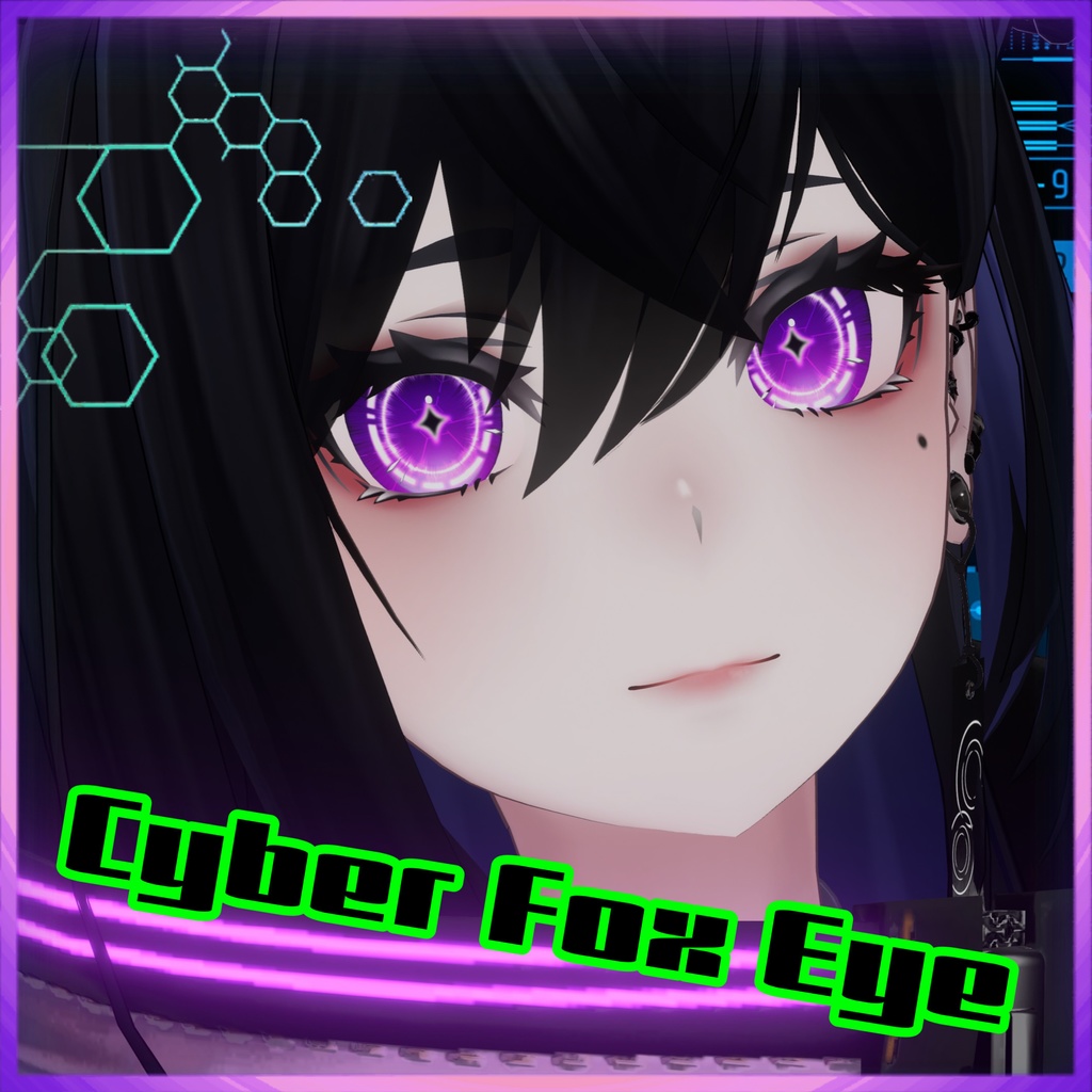 [Lashushya Exclusive Eye Texture] Cyber Fox image