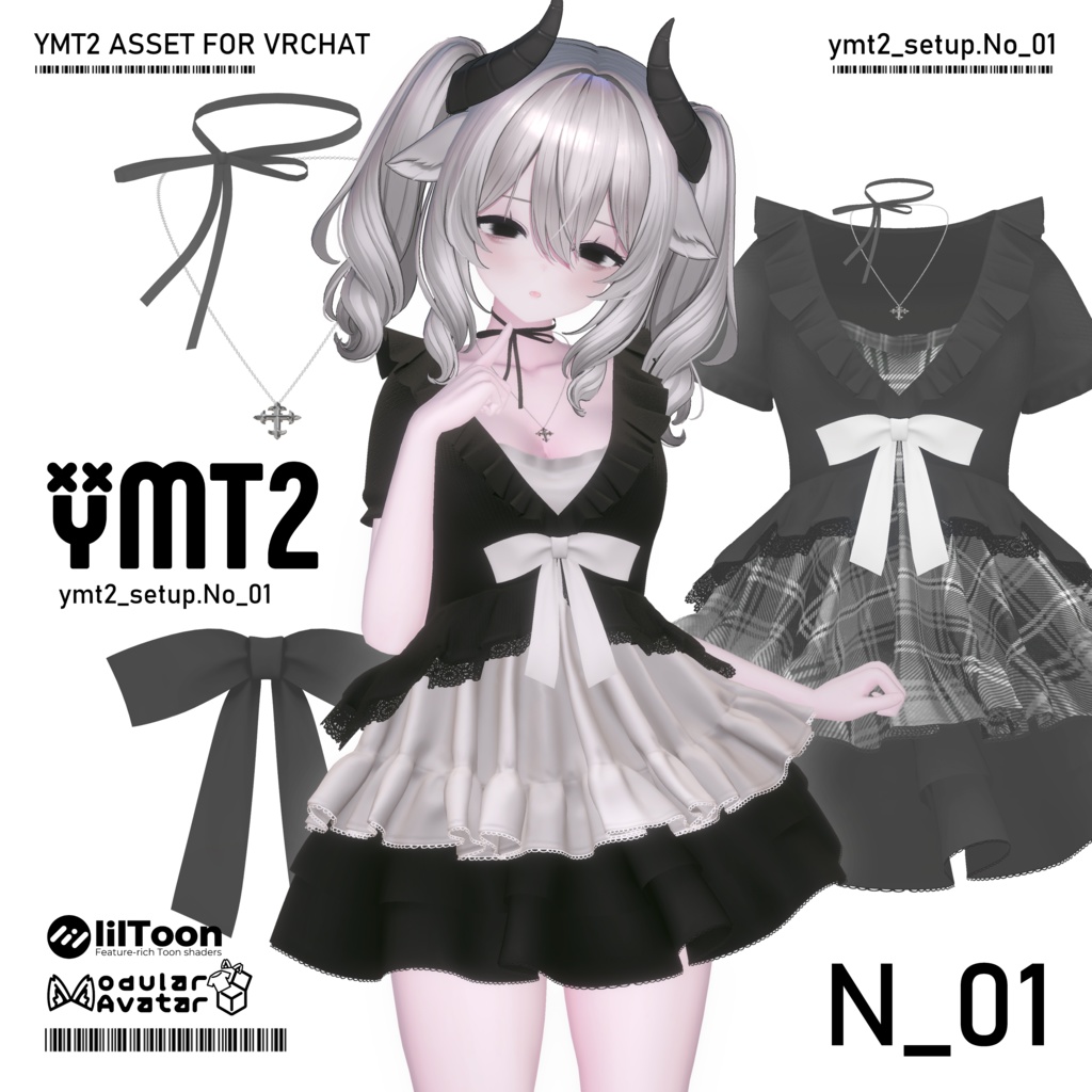 【VRC衣装】 N01 【7 AVATAR】 image