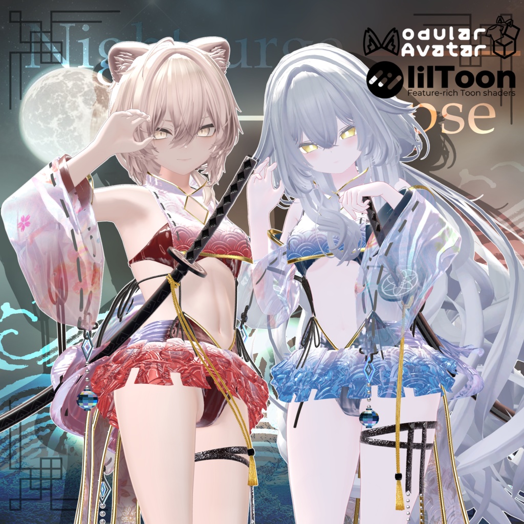 3D Outfit [Nightsurge Eclipse Outfit] #Millenoa image