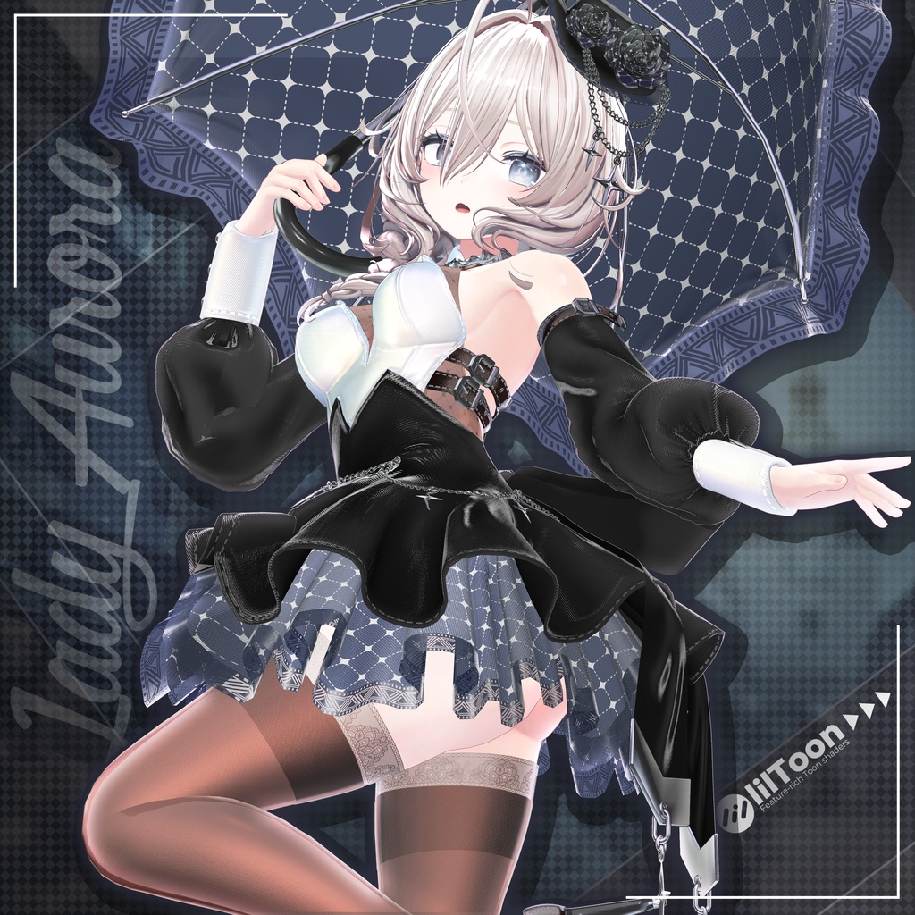 【15対応】 Lady Aurora (レディーオーロラ) 【VRChat想定】 image