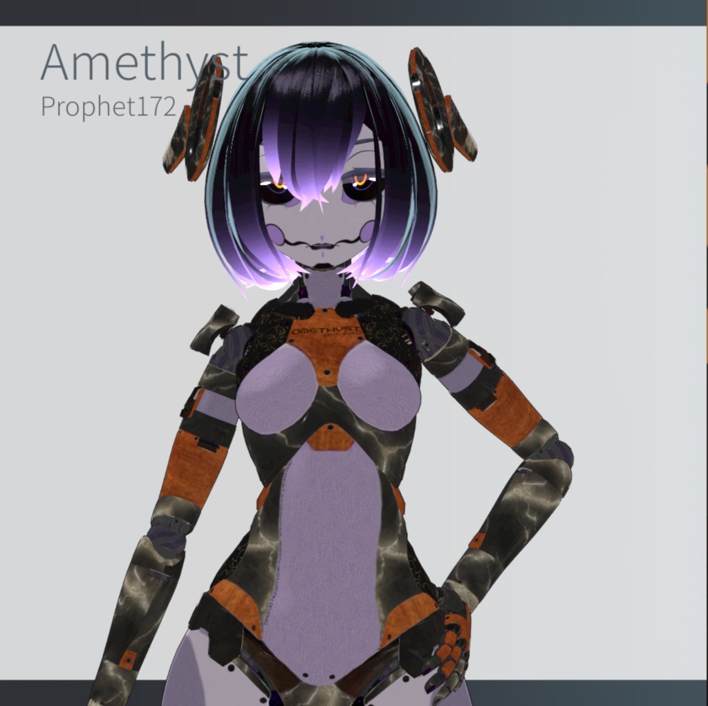 [VRC] Nuna ヌナ // Amethyst  アメジスト [Material/Texture] image