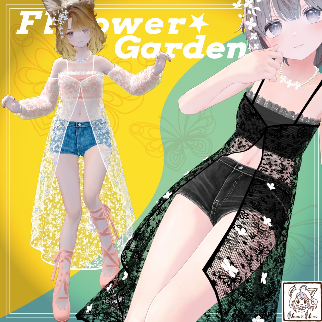 🐱ねむねむFlower☆Garden🐱6アバター対応 image