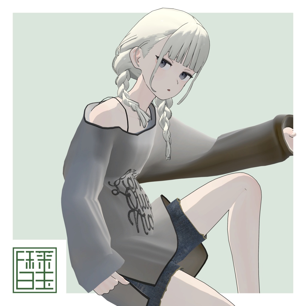 one shoulder T-Shirt [Lapwing/Grus/Marycia/Lowtus] image