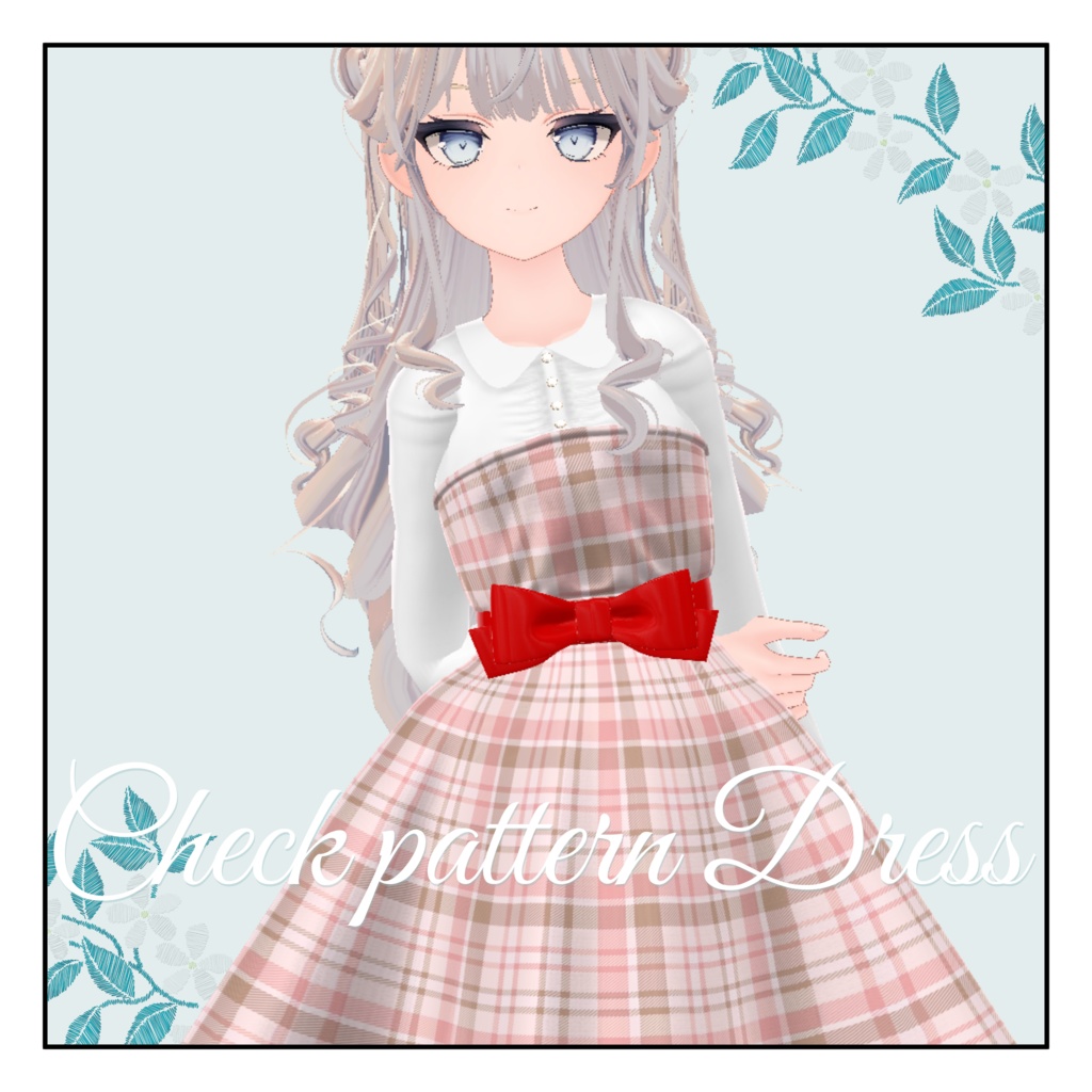 【アリスフィール対応】🍂 Check pattern Dress🍂 image