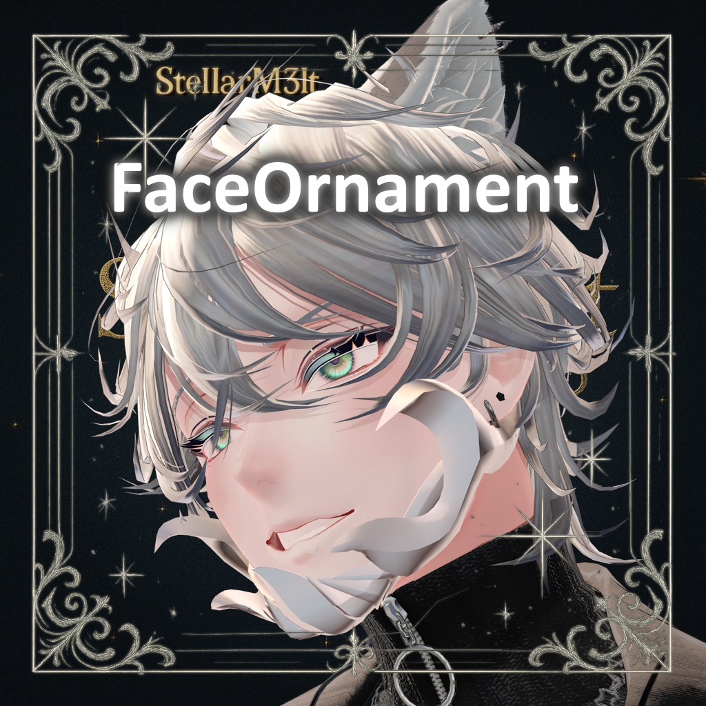 FO Wood[Sword/Fang/Beast] [Face Ornament] image